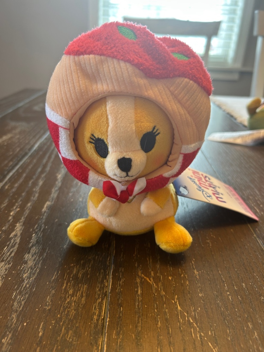 Disney Mini Mixits Lady Plush - Yellow & Red Accent